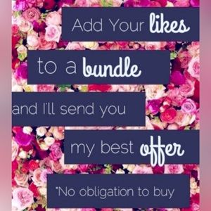 I love bundles save on shipping all reasonable offers welcome🩷❤️🧡💛💚🩵💙💜